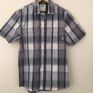 Men’s Vans Plaid SS Button Down